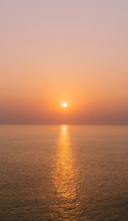 海上日出美景