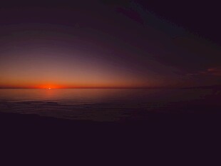 海上日出美景