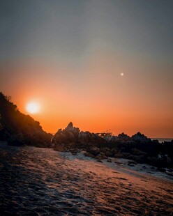 海边日落美景