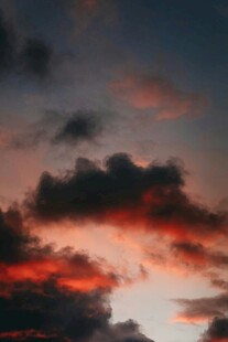 绚丽晚霞天空美景