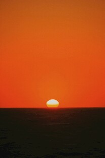 海上落日美景