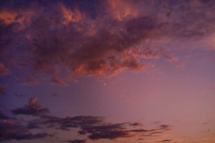 绚丽晚霞天空美景