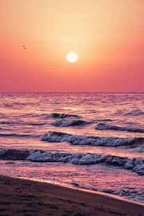 海边日落美景