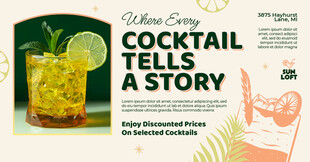 清爽鸡尾酒 讲述独特故事