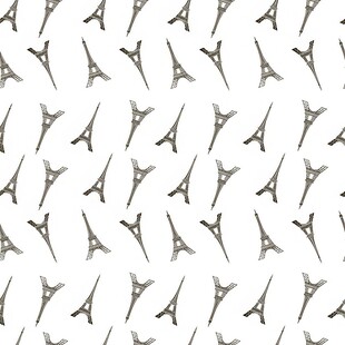 埃菲尔铁塔图案背景纹理