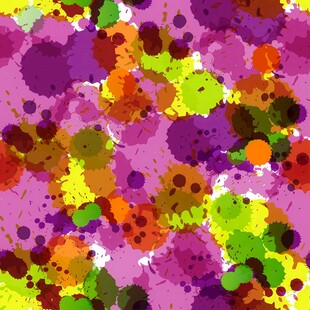 多彩泼墨抽象图案背景