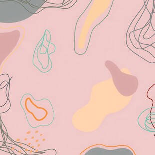 抽象几何图案背景图