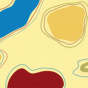 抽象多彩几何图案背景