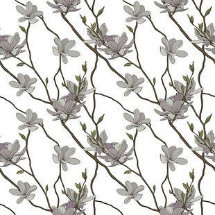 简约花卉图案纹理背景