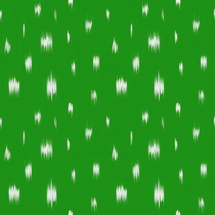 绿色背景上的白色点状图案四方连