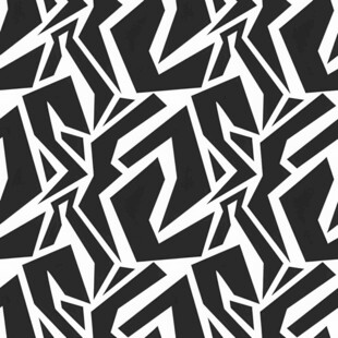 黑白几何抽象图案纹理