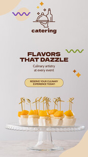 精致风味纸杯蛋糕展示