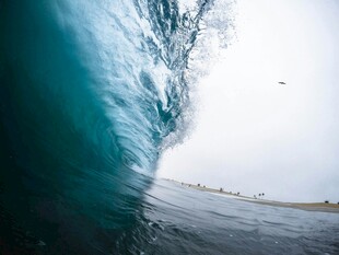 海浪内部景观