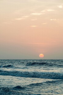 海上日落美景