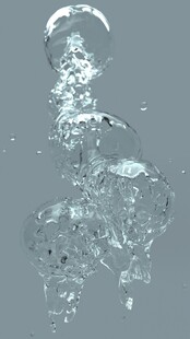 水花飞溅瞬间