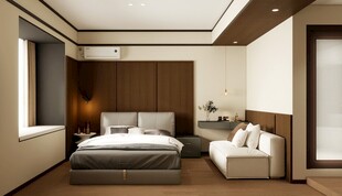 现代简约风格卧室空间