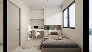 简约现代风卧室室内设计