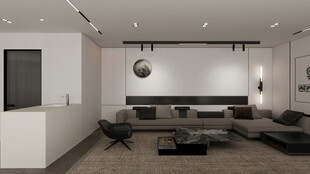 现代简约风格客厅空间