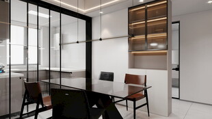 现代简约风客厅室内设计