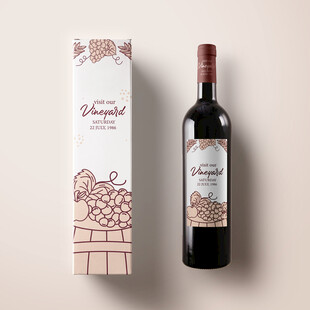 葡萄酒包装样机