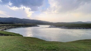 湖畔风光 宁静自然美景