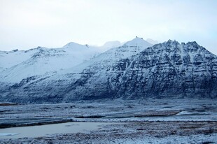 雪山壮丽风光