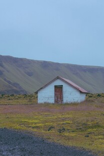 荒野中的孤独小屋