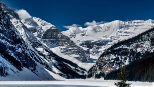 壮丽雪山美景