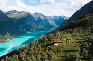 挪威壮美山水风光景色