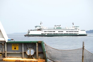 海上渡轮停靠码头