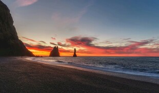 海边日落美景