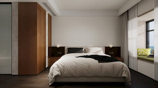 简约现代风格卧室空间