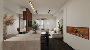 现代简约风格客厅室内设计