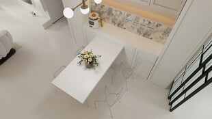 现代简约风室内过道场景