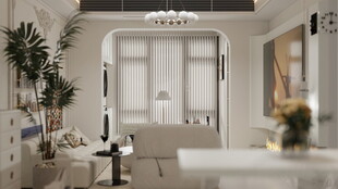 简约温馨的室内家居场景