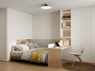 简约现代风卧室室内场景