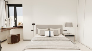 简约现代风卧室室内场景