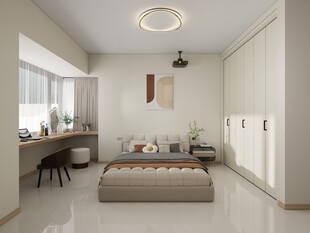 简约现代风卧室室内设计