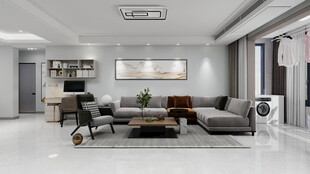 现代简约风格客厅空间