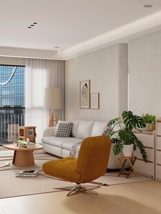 现代简约风温馨客厅一角