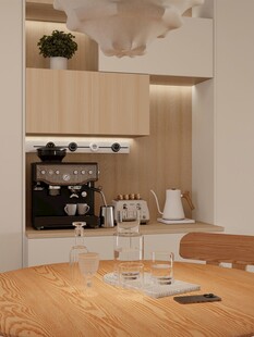 现代简约风温馨厨房一角