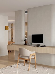 简约现代风书房办公场景