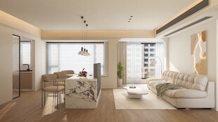 现代简约风格客厅展示