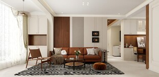 现代简约风格客厅空间