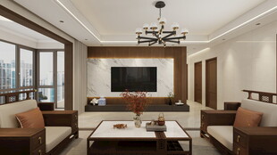 现代简约风格客厅空间