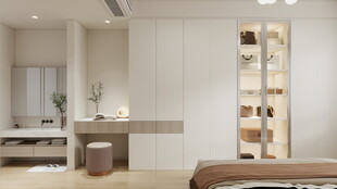 现代简约风卧室室内设计