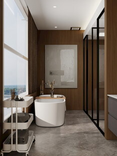 现代简约风豪华浴室空间