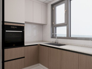 现代简约风格厨房一角