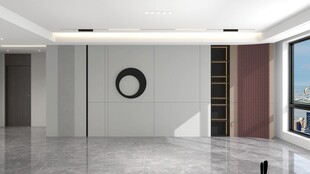 现代简约风室内空间一角