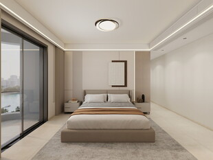 现代简约风卧室室内设计